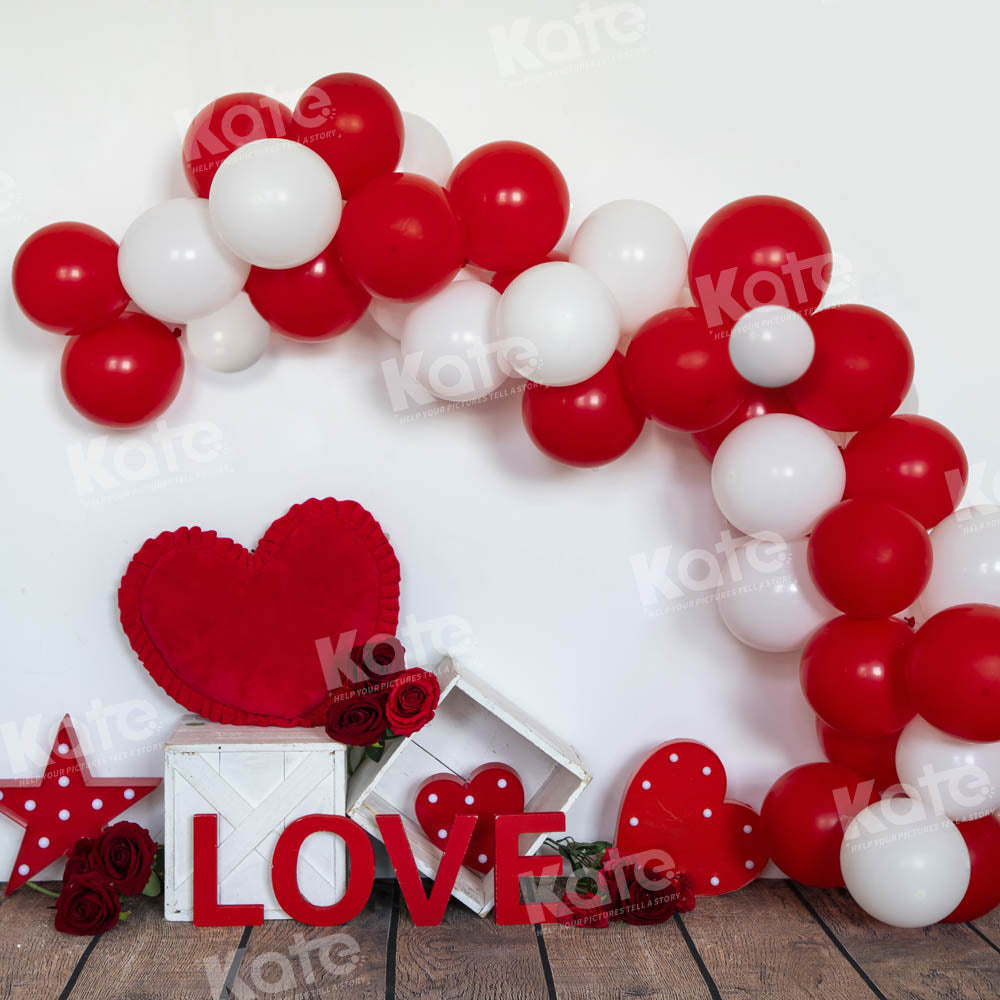 Giorno di San Valentino - Love Arch Balloons Backdrop progettato da Emetselch