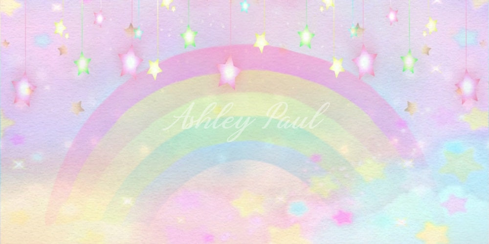 Kate Rainbow Fantasy Star Backdrop Designed by Ashley Paul