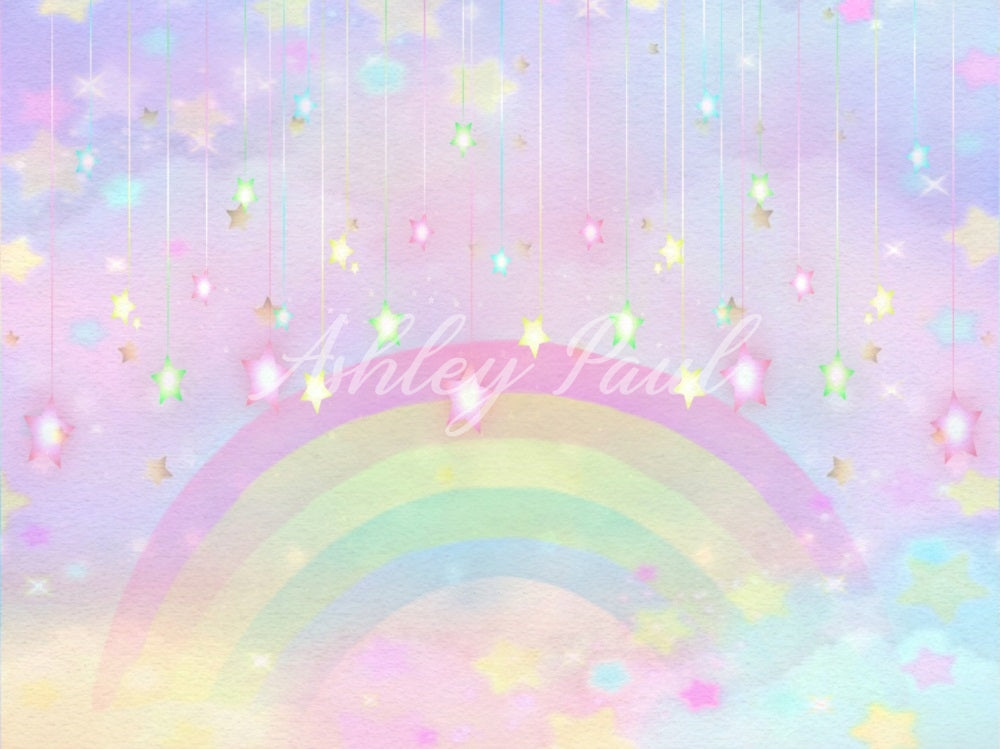 Kate Rainbow Fantasy Star Backdrop Designed by Ashley Paul