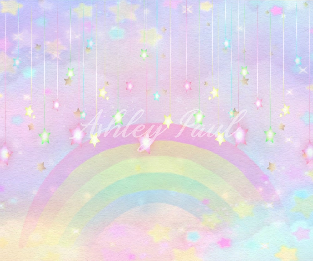 Kate Rainbow Fantasy Star Backdrop Designed by Ashley Paul