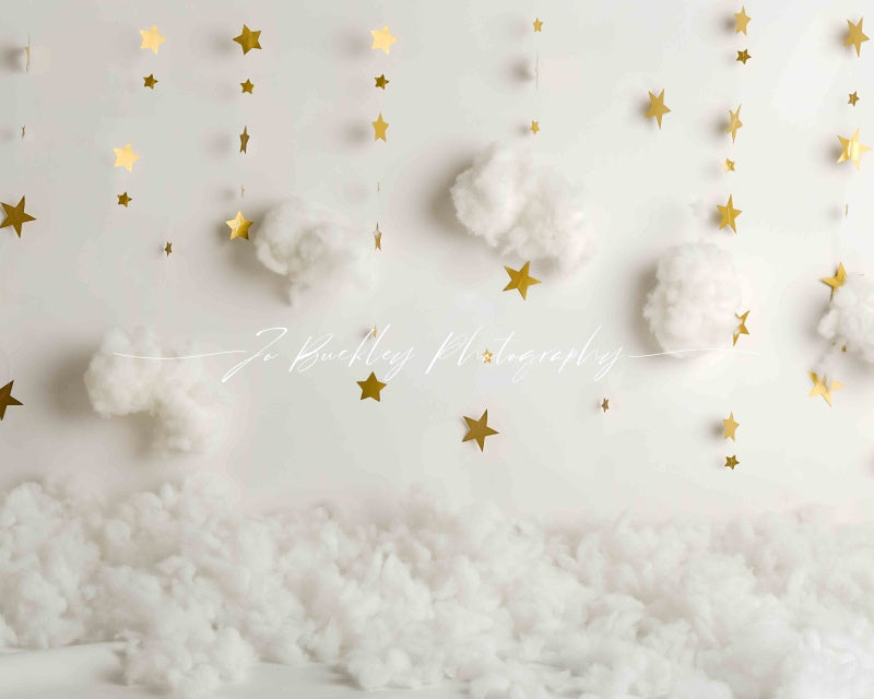 Sfondo con nuvole e stelle ideato da Jo Buckley Photography