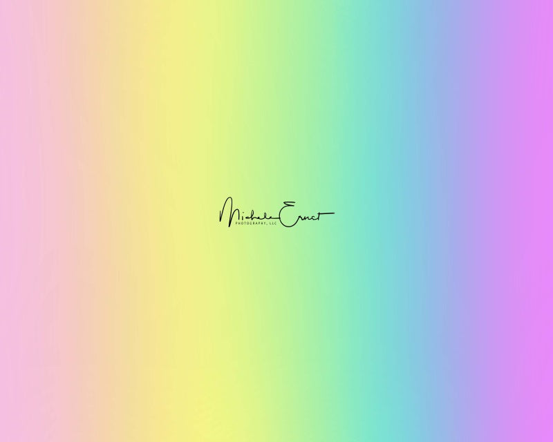 Fondo de helado de arcoíris diseñado por Michele Ernst Photography