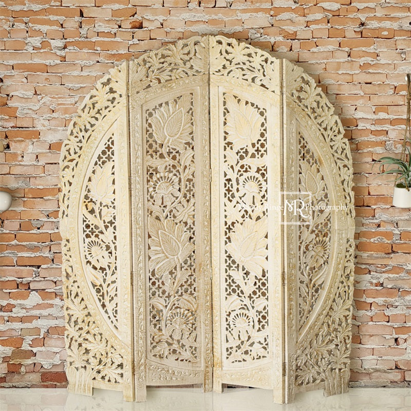 Kate Boho Screen and Hanging Plants Backdrop Designed by Mandy Ringe Photography