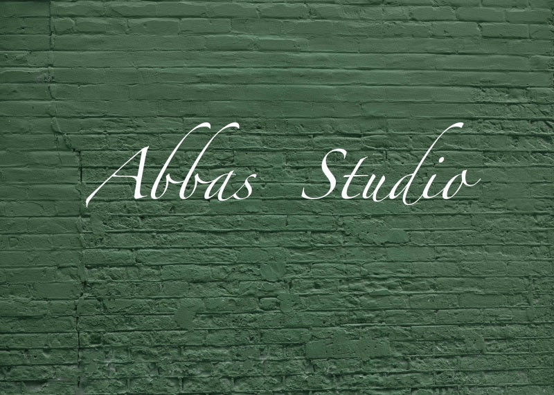 Kate Green Brick Wall Backdrop Designed by Abbas Studio