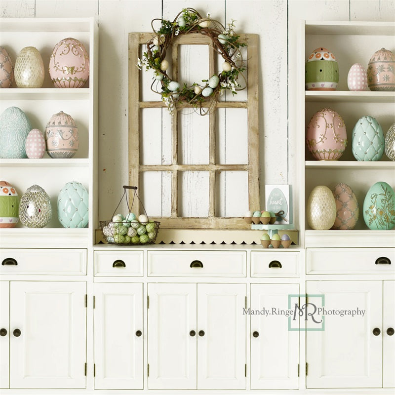 Kate Easter Egg Kitchen Backdrop Designed by Mandy Ringe Photography