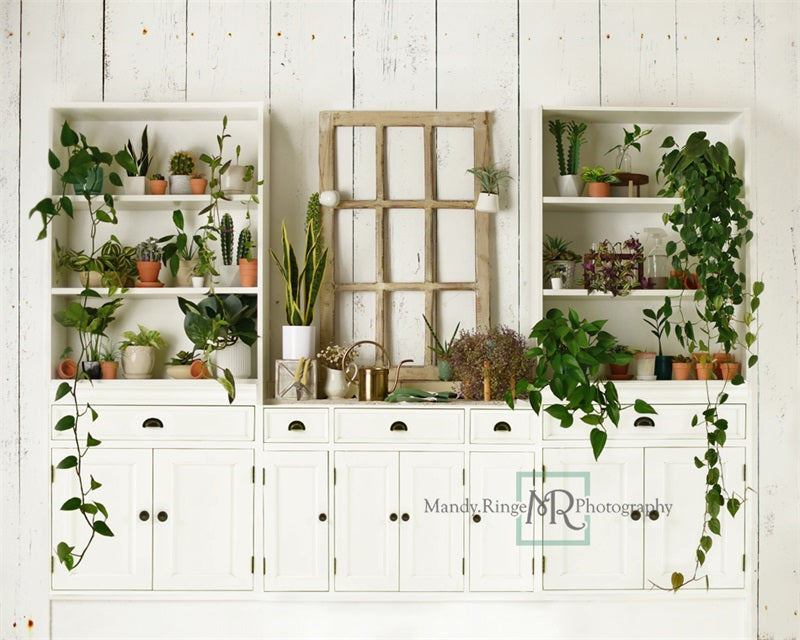 Plant Lover Keuken Fris Zomer Foto Achtergrond Ontworpen door Mandy Ringe Fotografie