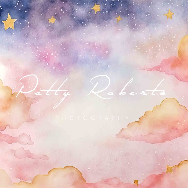 Kate Pink Stardust Backdrop Designed by Patty Robert