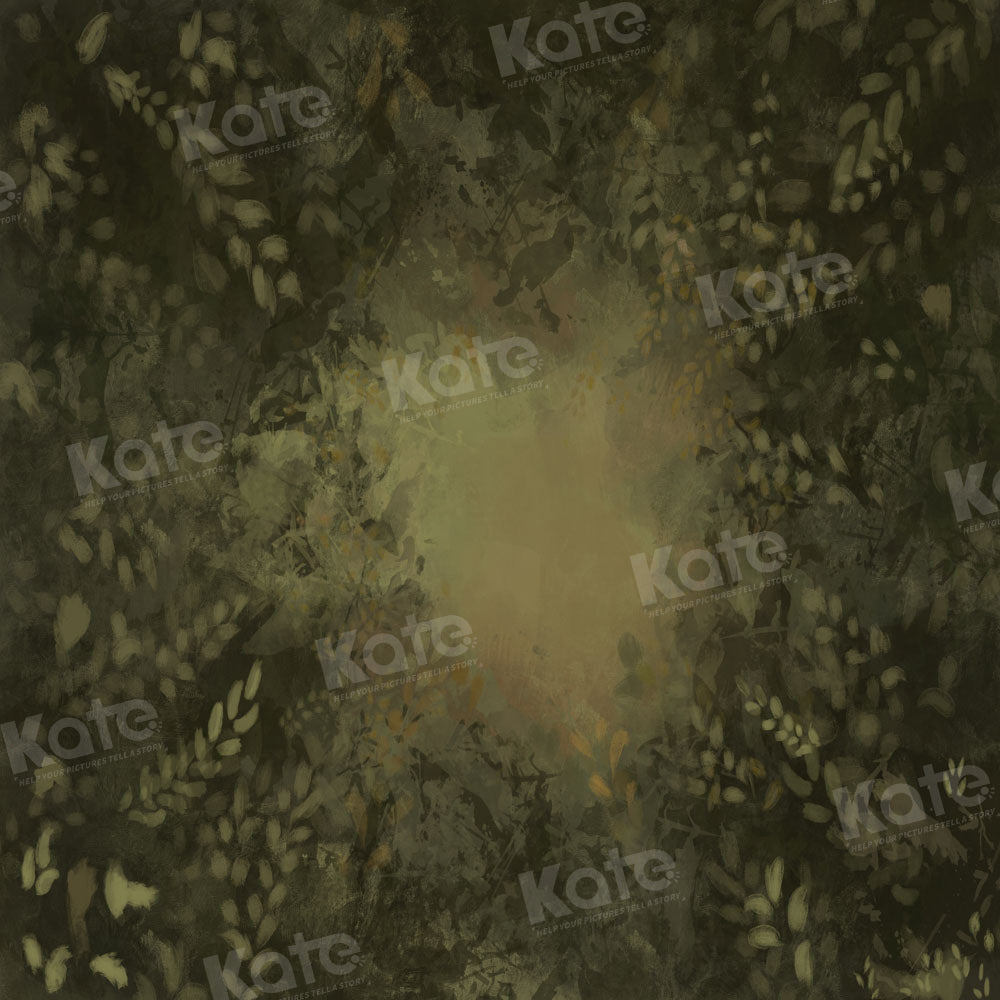 Foglie d'arte fini su sfondo scuro progettato da GQ