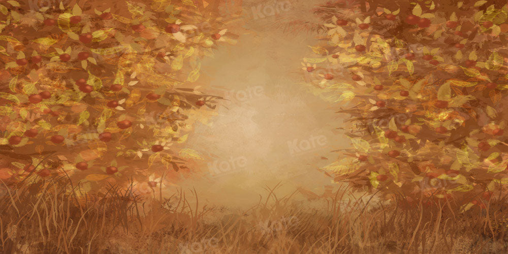 Autumn Golden Jungle Sfondo Progettato da GQ