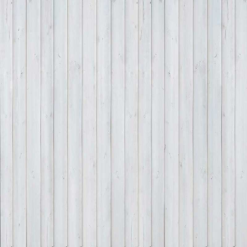 Fox Rolled Light White Wood Retro Vinyl Backdrop - Foxbackdrop