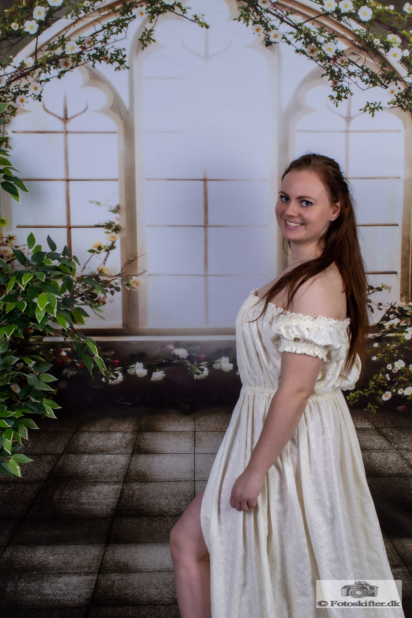 Kate Florals Window Backdrops for Photographers Wedding - Katebackdrop