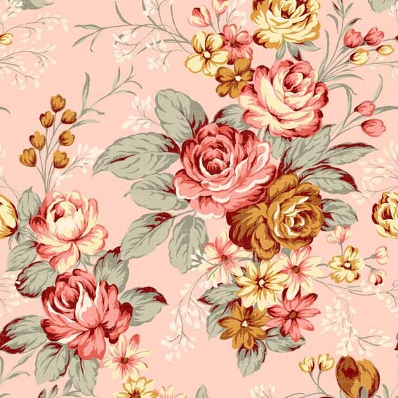 Kate Valentine'S Day Pink Florals Photography Backdrop - Katebackdrop