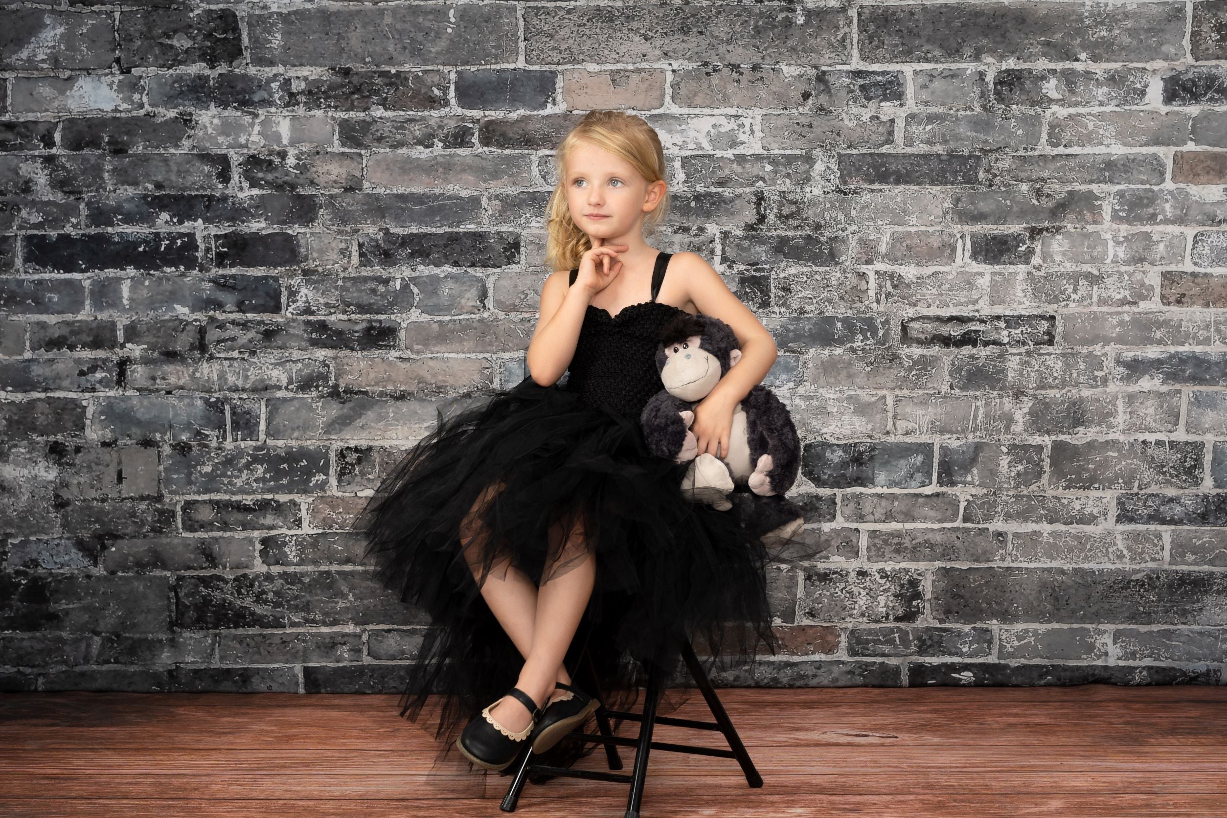 Kate Dark Tone Brick Wall Backdrop Designed by Emetselch - Kate Backdrop