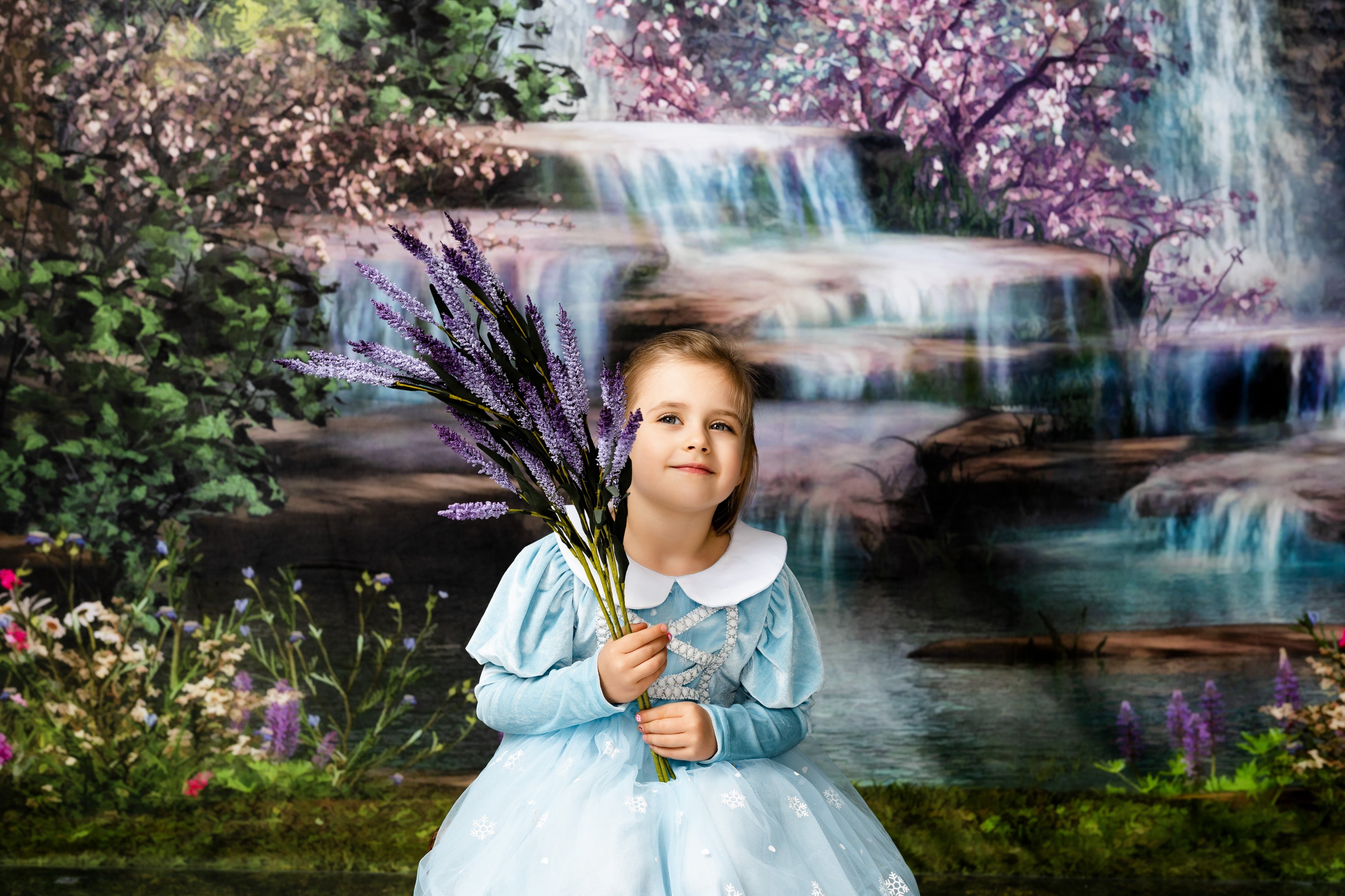 Kate Mermaid Water Summer Backdrop - Kate Backdrop