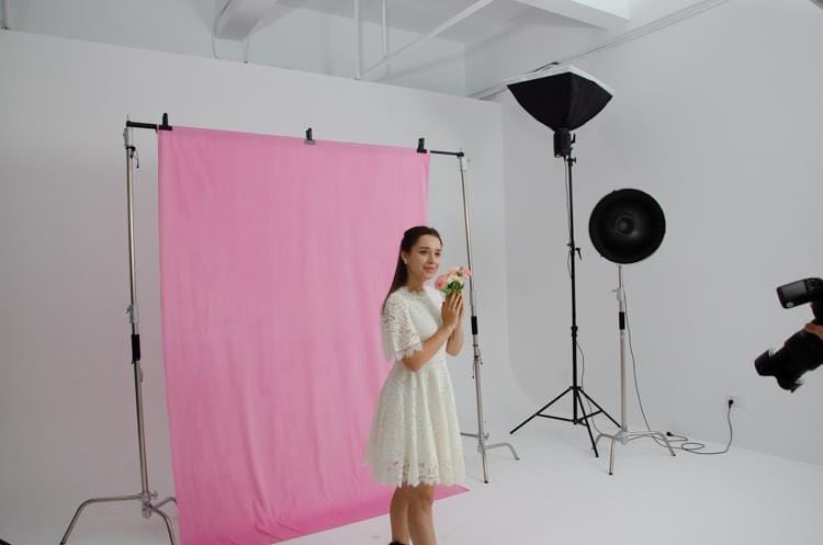 Kate Hot Sale 6x9ft Solid Pink Cloth Backdrop Portrait Photography - Kate Backdrop