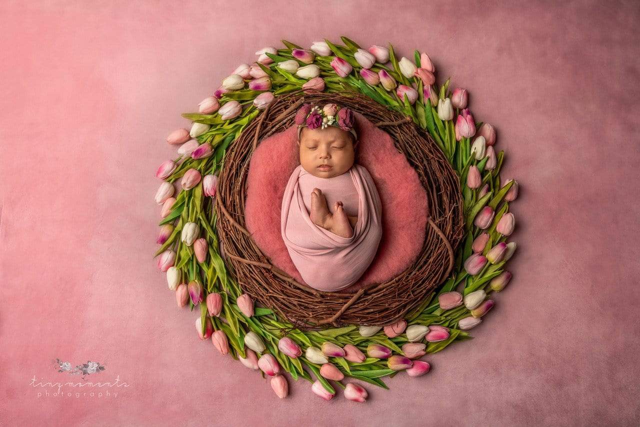 Katebackdrop:Kate Fine Art Pink Tones Abstract Texture Backdrop designed by Veronika Gant