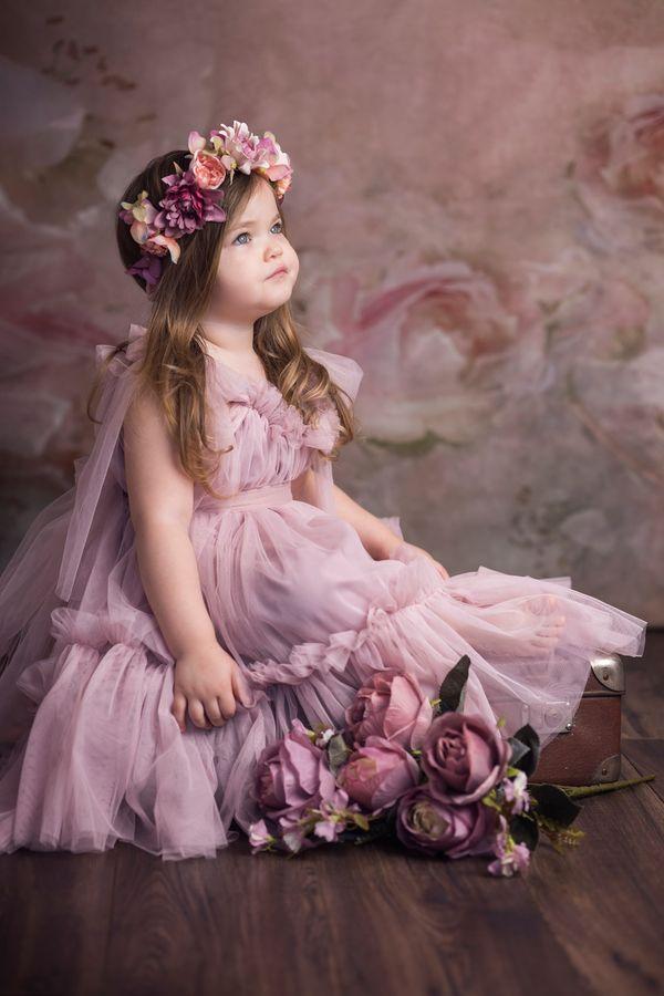 Kate Fine Art Blurry Florals Pink Backdrop Designed by GQ - Kate Backdrop