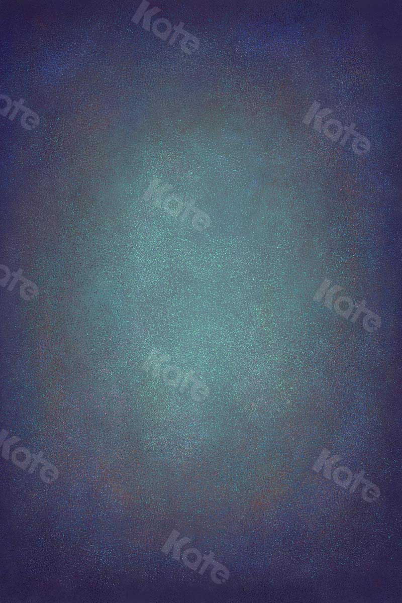 Kate Abstract Blue Green Aquamarine Textured Backdrop Designed by Kate Image - Kate Backdrop