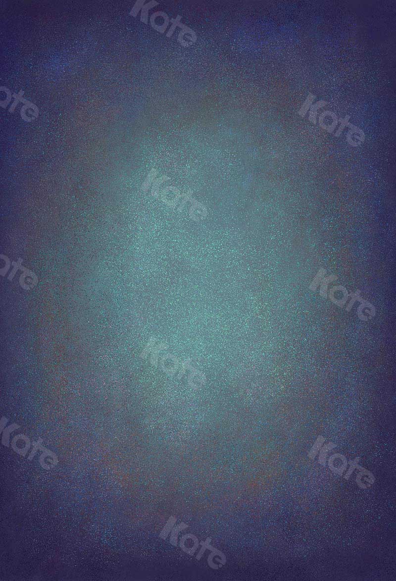 Kate Abstract Blue Green Aquamarine Textured Backdrop Designed by Kate Image - Kate Backdrop