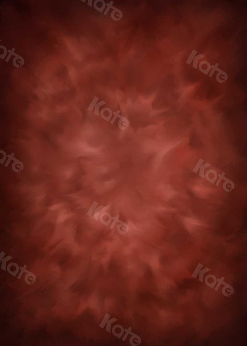 Kate Abstract Iron Oxide Red Textured Backdrop Designed by GQ - Kate Backdrop