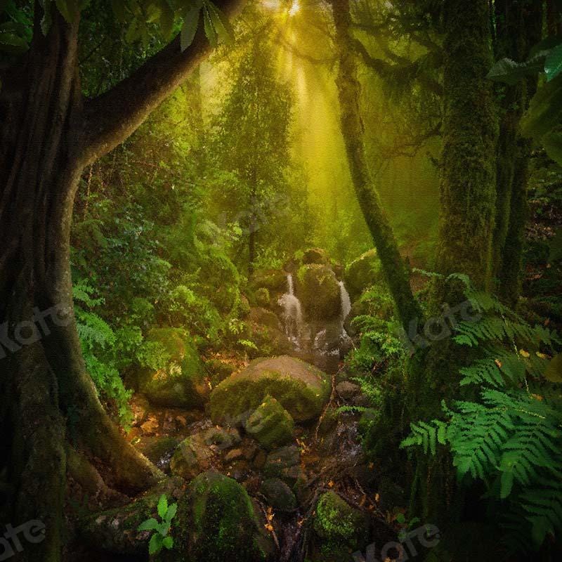 Kate Jungle Forest Summer Cake Smash Backdrop Designed by Chain Photography - Kate Backdrop