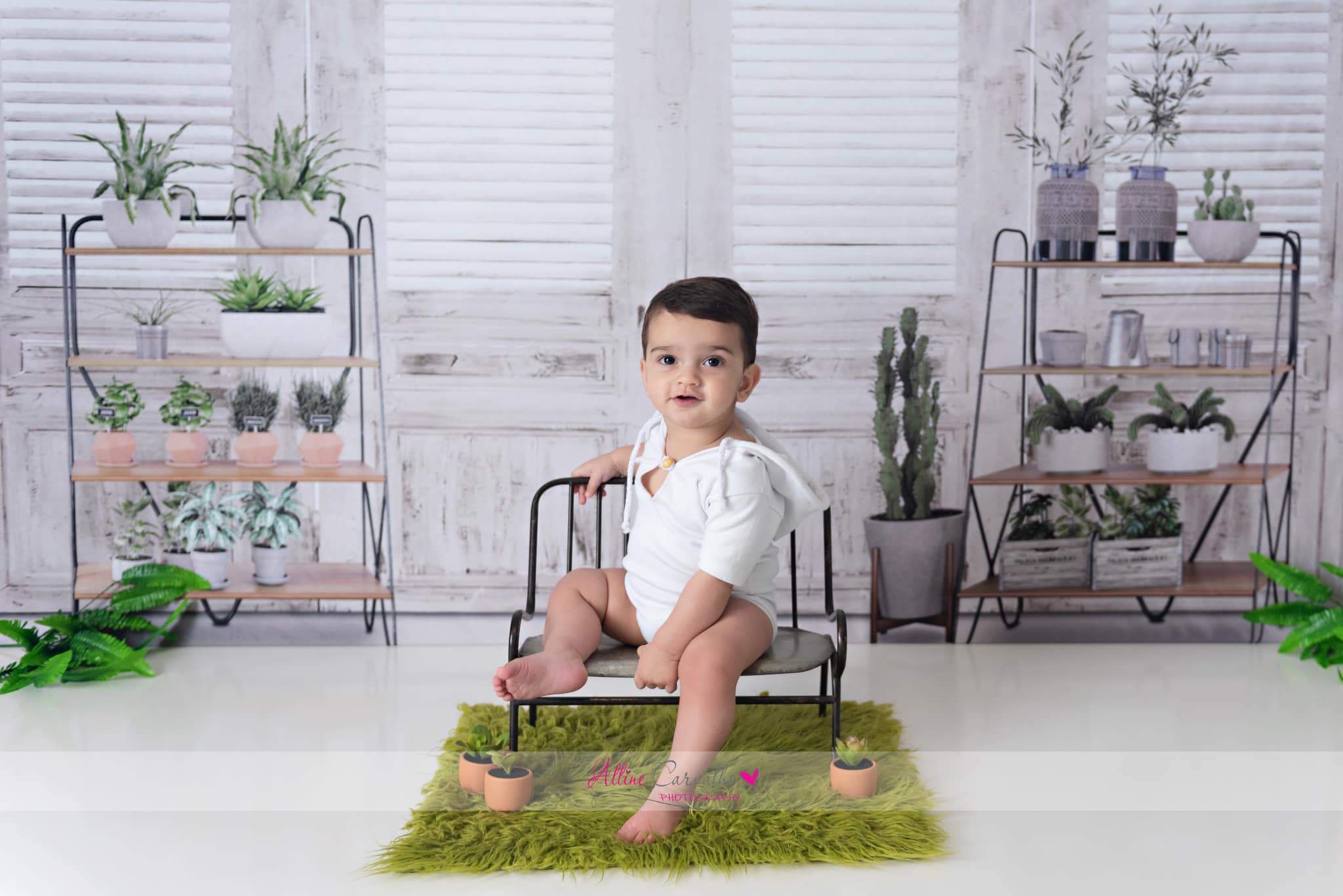 Katebackdrop鎷㈡綖Kate Spring Flower White Window Room Backdrop Designed By Claire