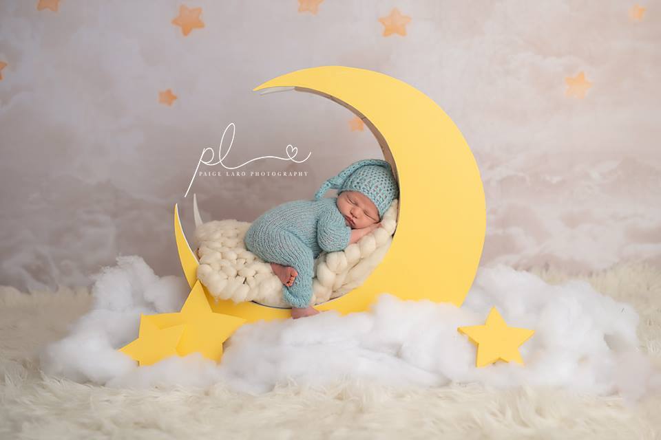 Katebackdrop£ºKate Litter Sky Star Backdrop for Newborn Designed by Jerry_Sina