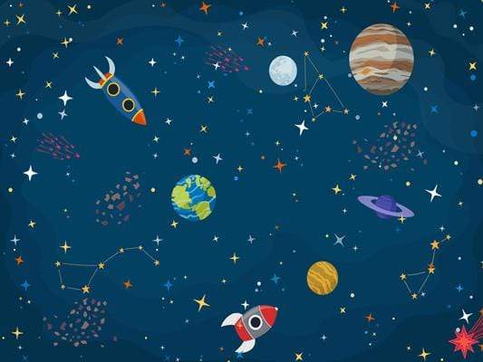 Katebackdrop£ºKate Space astronaut star backdrop designed by Jerry_Sina