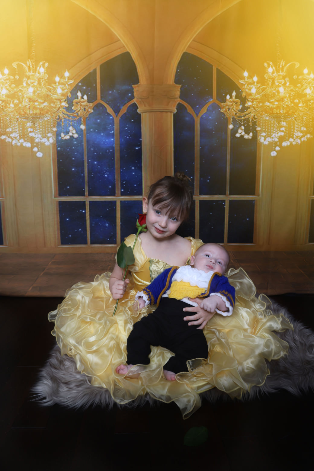 Kate Window Chandelier Backdrop Designed By Jerry_Sina - Kate Backdrop