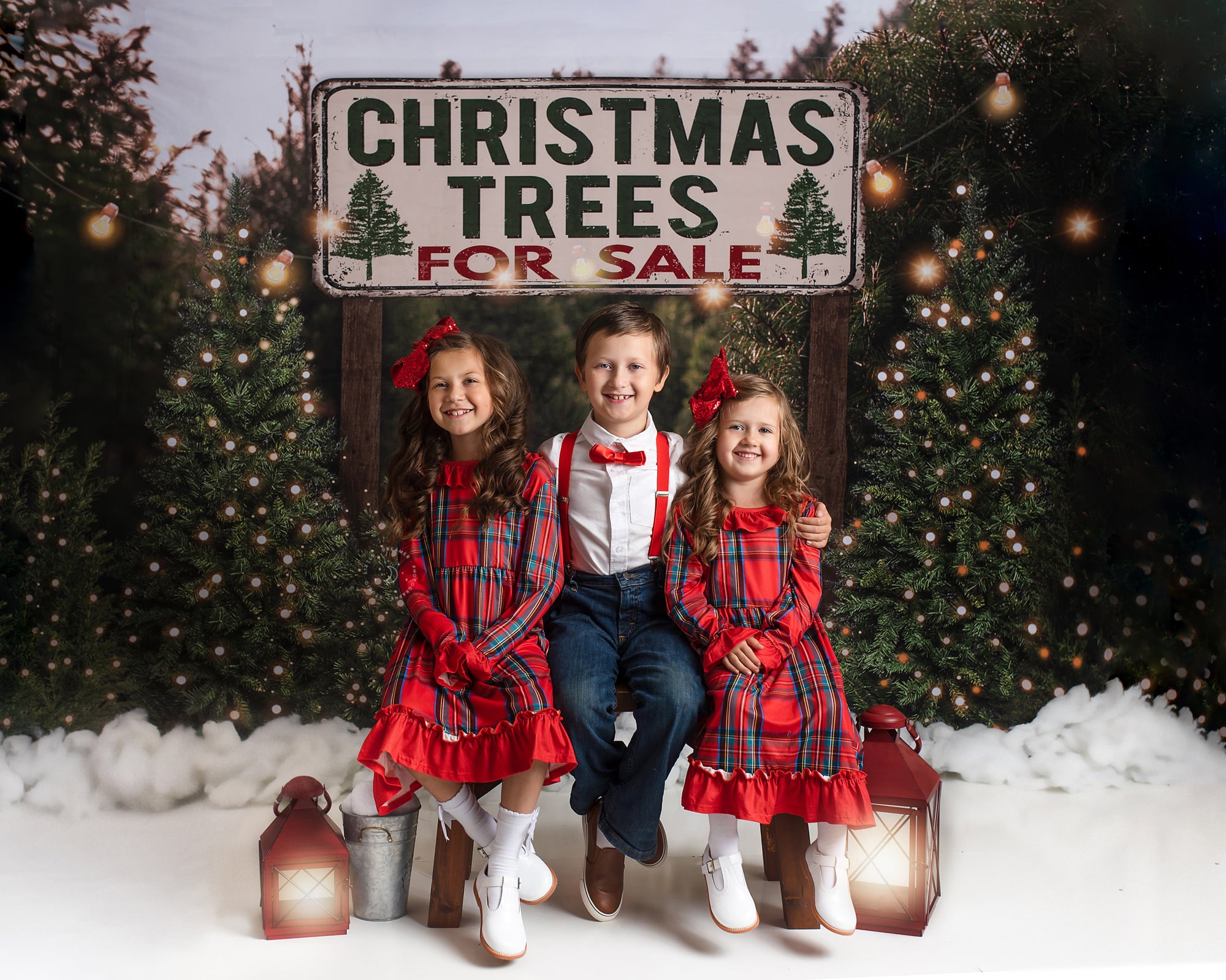 Kate Christmas Tree Backdrop for Photography - Kate Backdrop