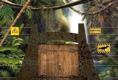 Katebackdrop鎷㈡綖Kate Rainforest Dinosaur Backdrop for Photography Designed by JFCC