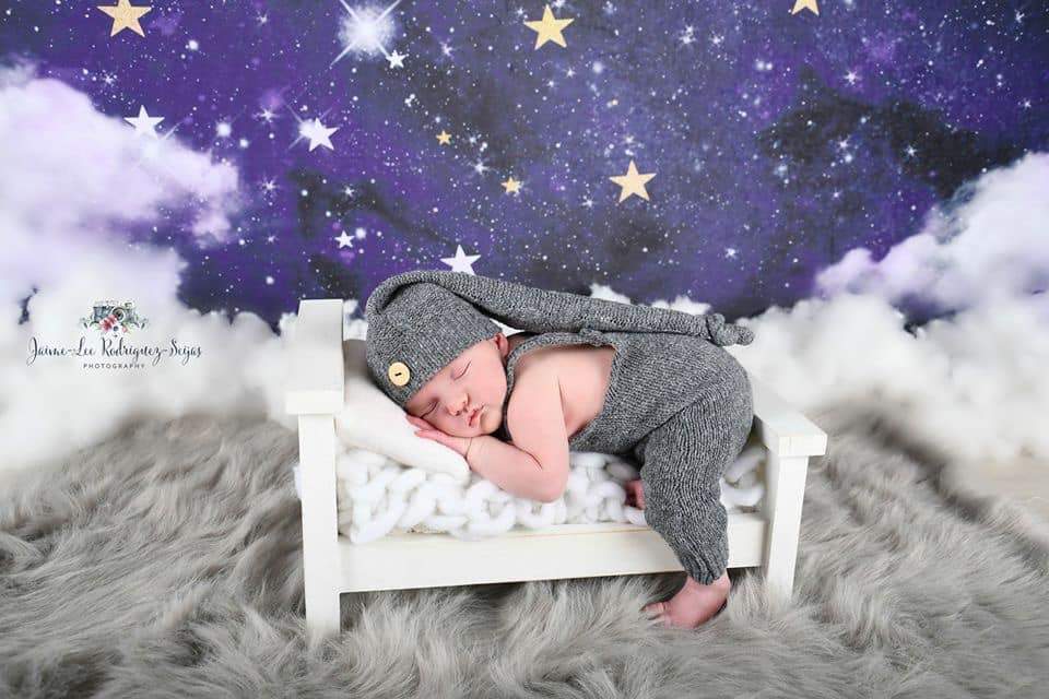 Katebackdrop£ºKate Starry Night Backdrop for Photography Designed by JFCC