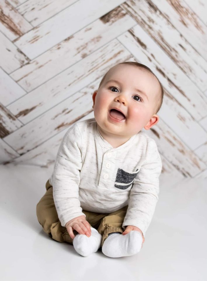 Kate Retro White Waves Wood Backdrop for Photography - Kate Backdrop