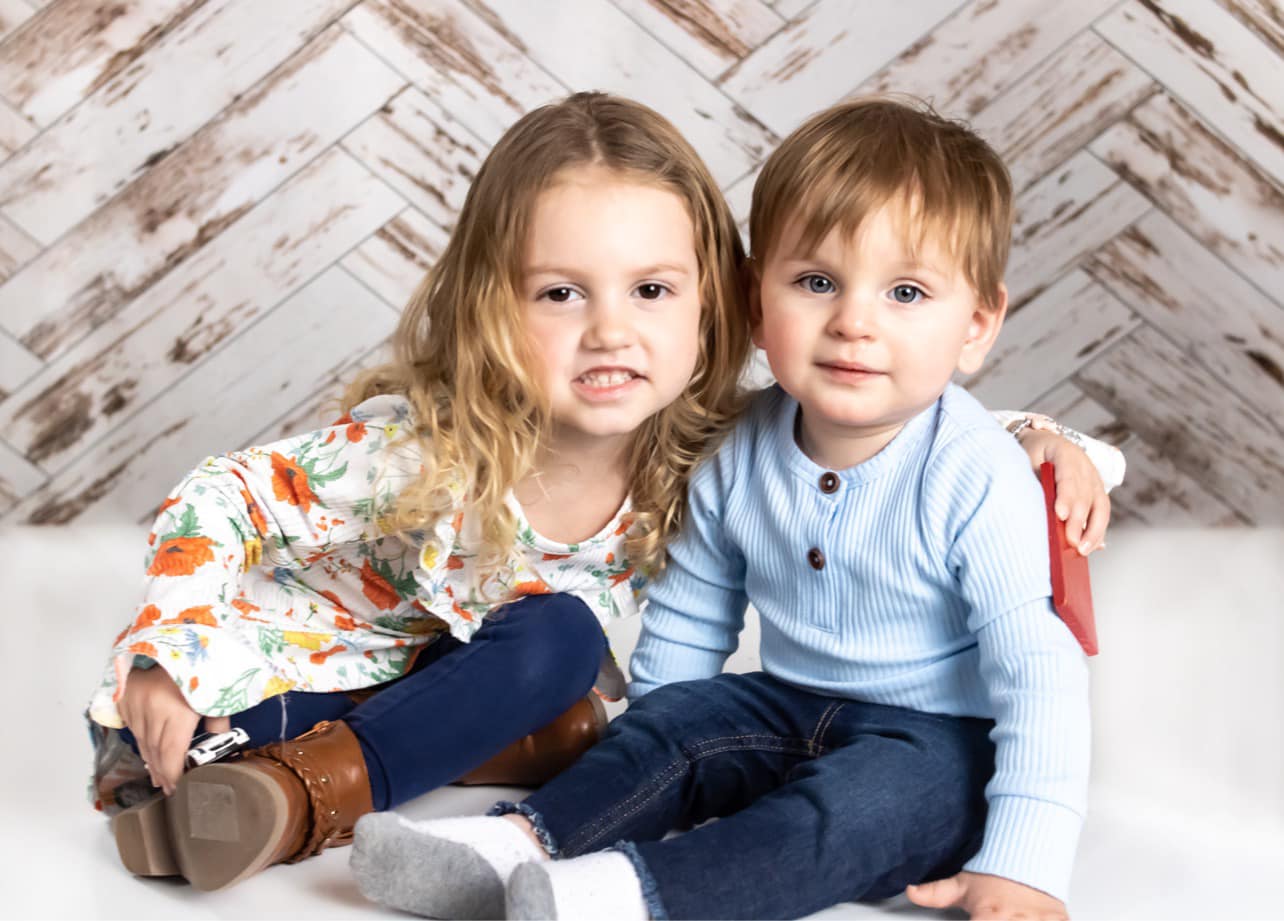 Kate Retro White Waves Wood Backdrop for Photography - Kate Backdrop