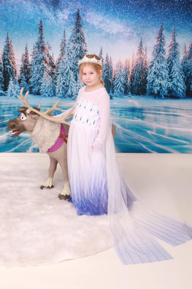 Kate Xmas Backdrop Snow Forest Frozen Lake Winter for Photography - Kate Backdrop