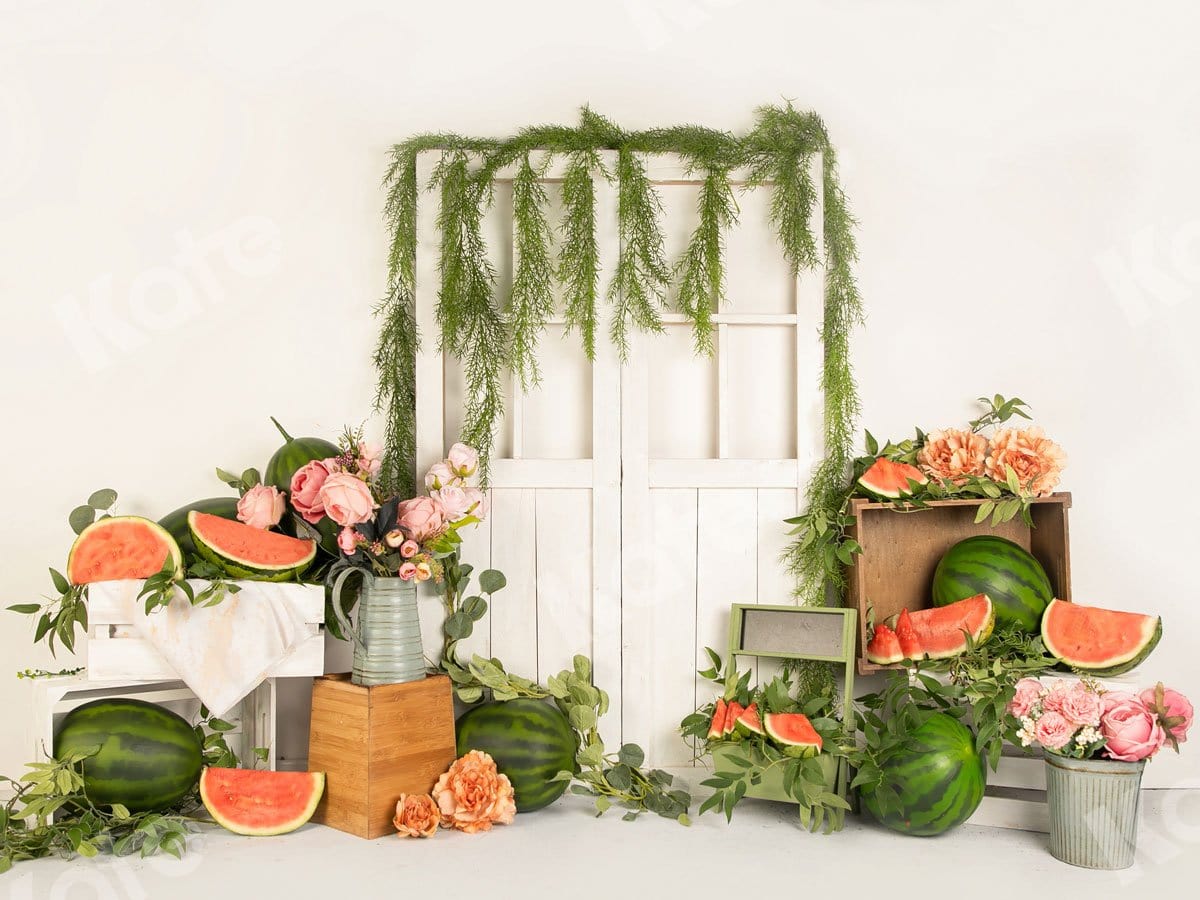 Kate Summer Watermelon Time Backdrop Designed by Jia Chan Photography - Kate Backdrop