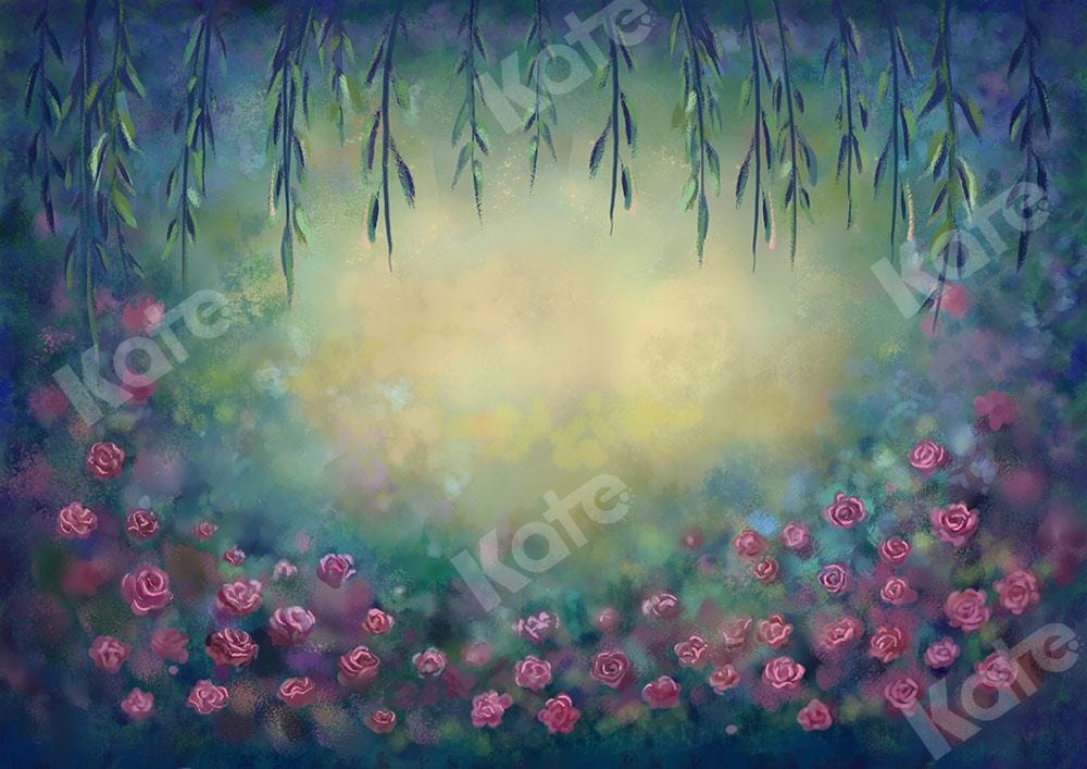 Kate Fine Art Roses Floral Backdrop Designed by GQ - Kate Backdrop