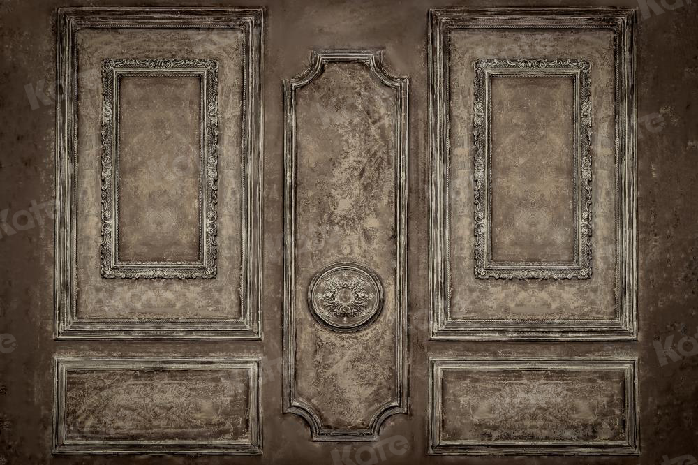 Kate Light Brown Retro Wall Backdrop Designed by Chain Photography - Kate Backdrop