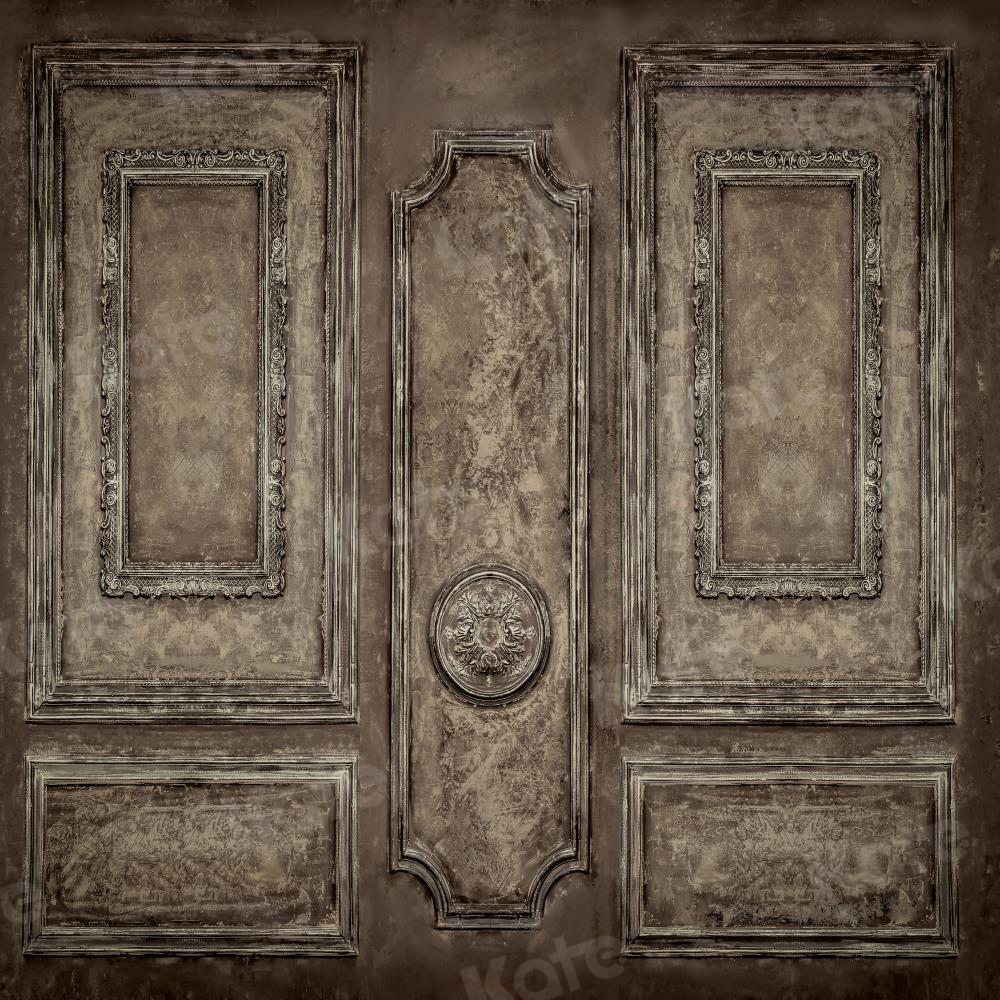 Kate Light Brown Retro Wall Backdrop Designed by Chain Photography - Kate Backdrop