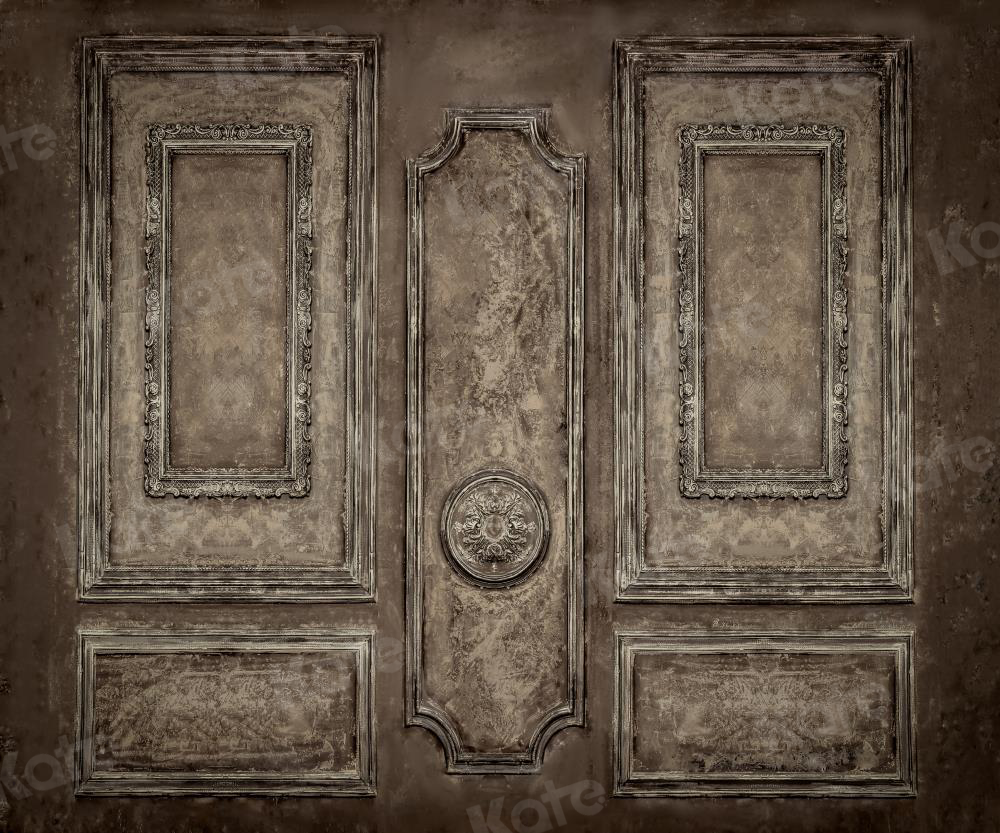 Kate Light Brown Retro Wall Backdrop Designed by Chain Photography - Kate Backdrop