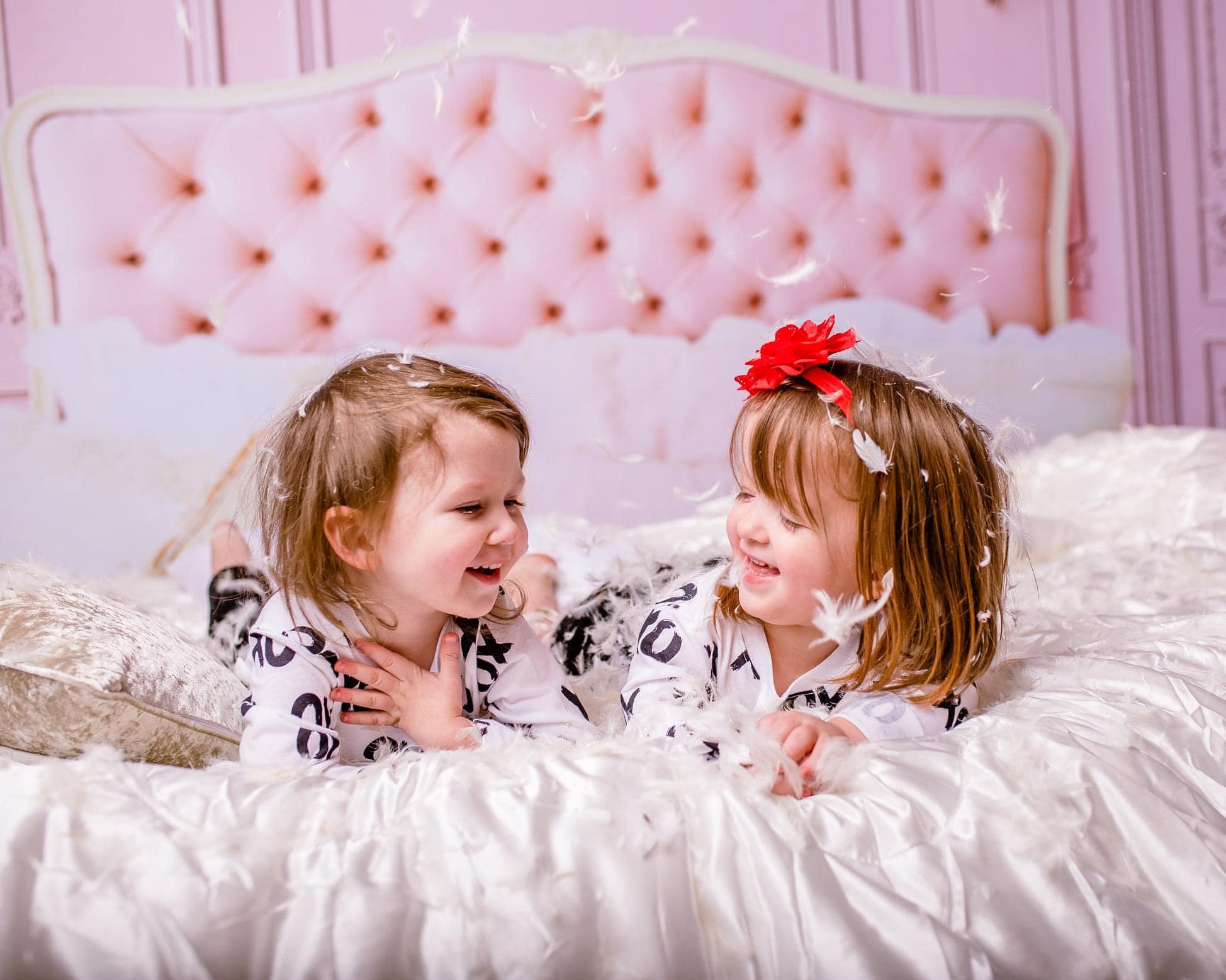 Kate Boudoir Pink Headboard Pink Wall Backdrop Designed by Chain Photography - Kate Backdrop
