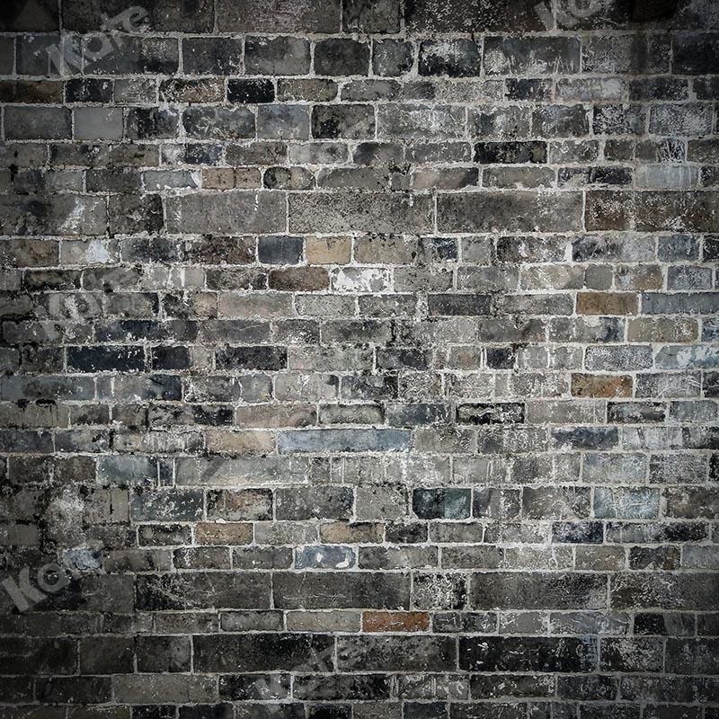 Kate Dark Tone Brick Wall Backdrop Designed by Emetselch - Kate Backdrop