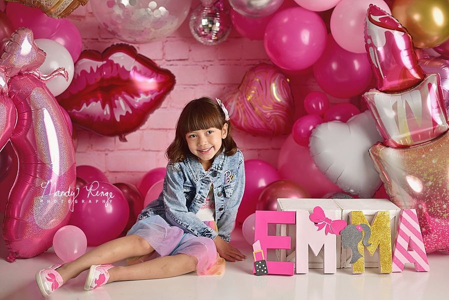 Kate Pink Brick Wall Photography Backdrops - Kate Backdrop