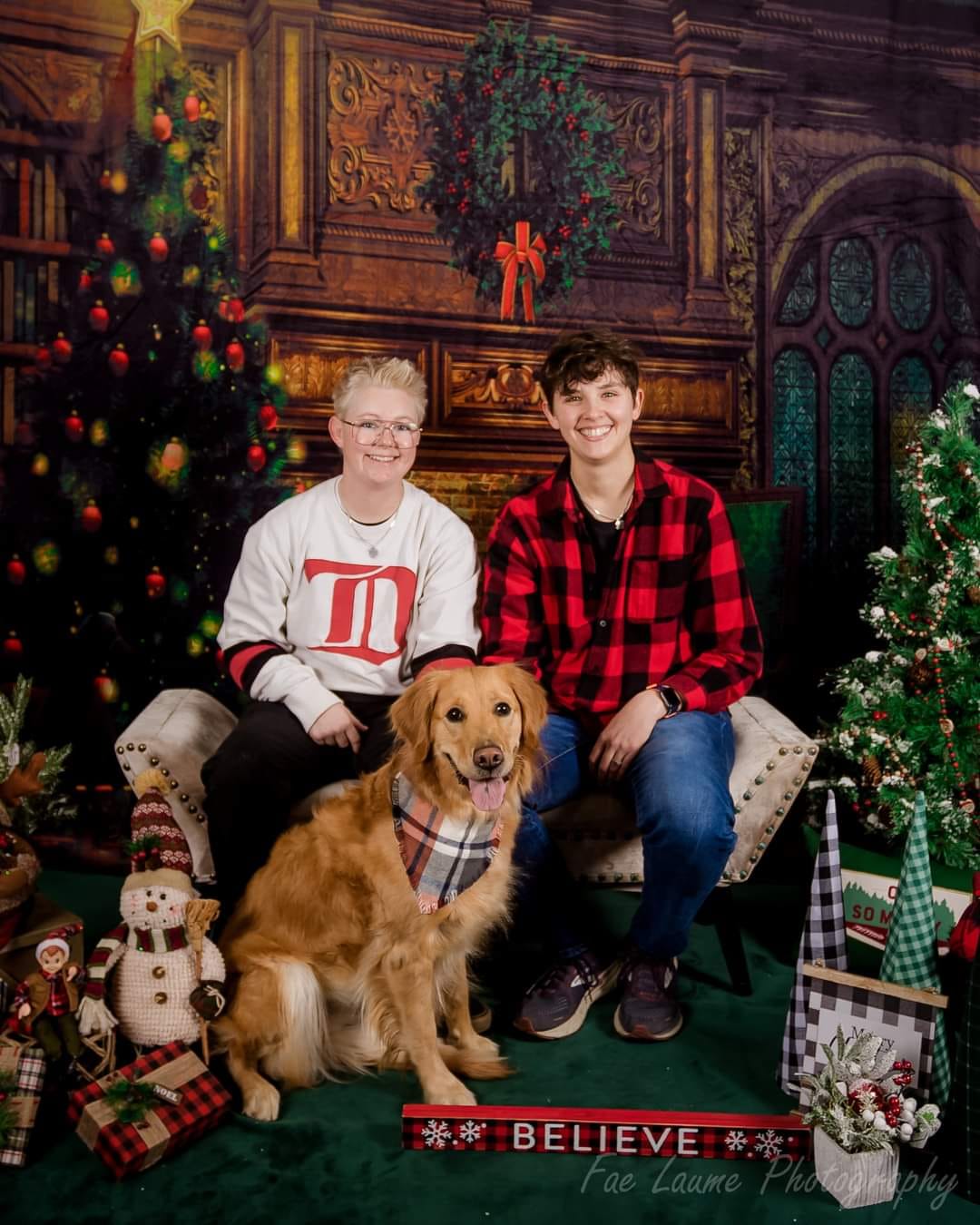 Kate Christmas Tree And Fireplace Decorations for Photography - Kate Backdrop