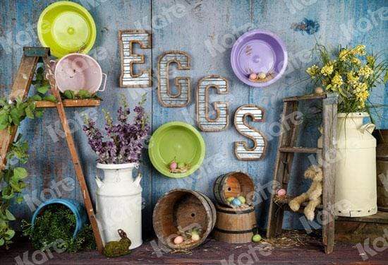 Katebackdrop£ºKate Egg-celent Easter Backdrop designed by Arica Kirby