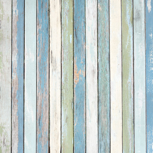 Fox Blue Faded Wood Vinyl Backdrop for Newborn Food - Foxbackdrop