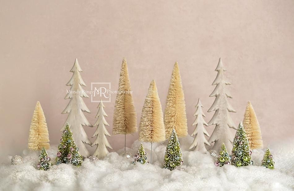 Kate Elegant Christmas Trees Backdrop for Photography Designed By Mandy Ringe Photography - Kate Backdrop