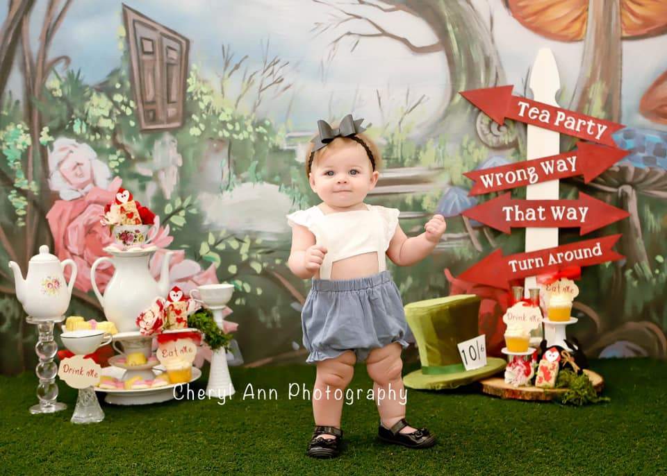 Kate Castle Wonderland Backdrop for Photography Designed by JFCC - Kate Backdrop