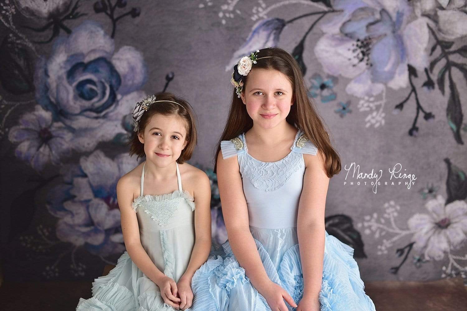 Katebackdrop鎷㈡綖Kate Fine Art Winter Floral Backdrop Designed By Mandy Ringe Photography