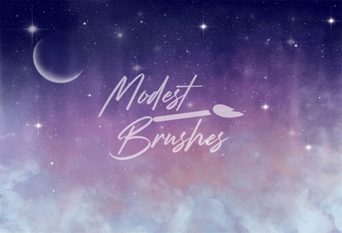 Kate Celestial Night Whimsy Backdrop Designed by Modest Brushes - Kate Backdrop